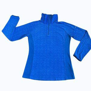 Women's Columbia Lightweight Soft Fleece 1/4 Zip Size M